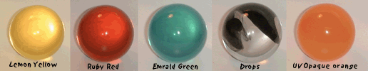 68mm (2.75inch) Color Acrylic Balls