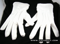 White Cotton Glove