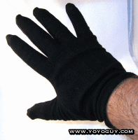 Black Cotton Glove