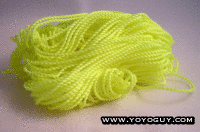 Yellow Brazilian Mondo String 100 Percent Polyester