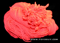 YYG Day-glow 100 Percent Polyester 3x2 Pink String