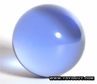 Blue Acrylic Ball 68mm (2.75in)