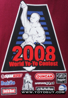 2008 Worlds Yo-Yo Contest Event Shirt