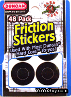 Duncan Friction Stickers