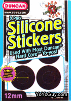 Duncan Silicone Stickers 8 Pack 12mm