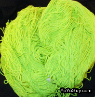 YYG Day-glow Duo 100 Percent Polyester 3x2 Yellow/Green String